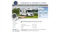 Desktop Screenshot of caravan-und-freizeit.de