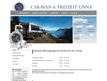 Tablet Screenshot of caravan-und-freizeit.de